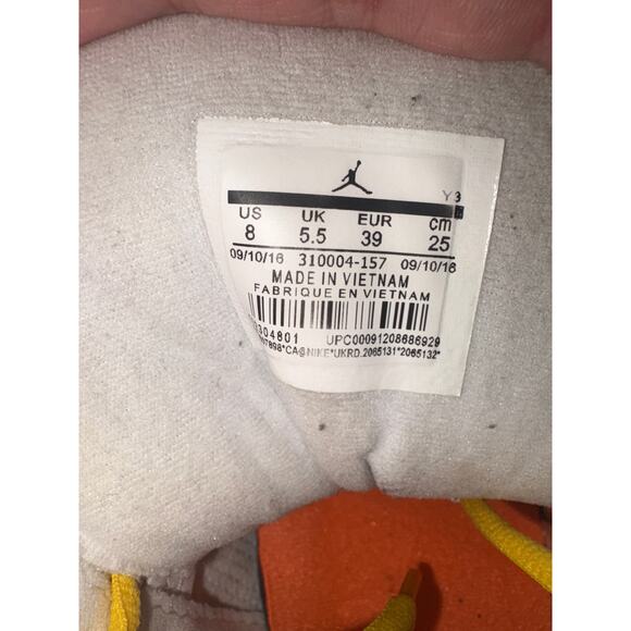 Nike Air Jordan 13 Retro GS Multicolor Women sz 8 - Picture 5 of 6